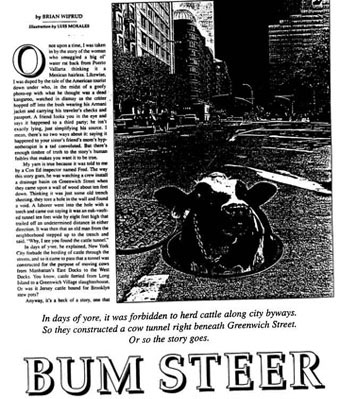 Illustration for article titled The Lost Cow Tunnels of New York City